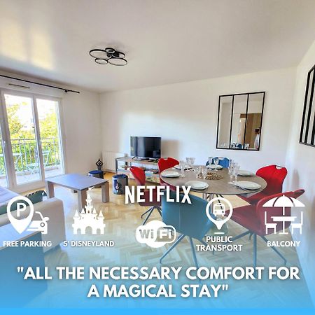 5' Disneyland Cozy Appartment Montevrain Exterior photo